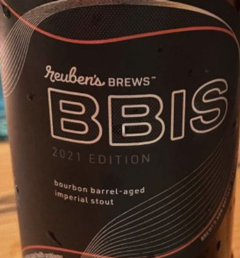 Reuben's Bourbon Barrel Imperial Stout 2022 22oz Bottle