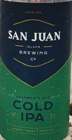 San Juan Island Brewing Cold IPA 16oz Can