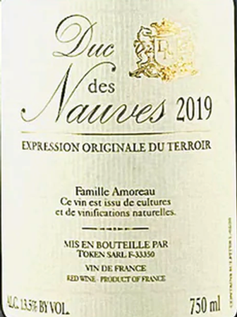 Chateau Le Puy Duc des Nauves 2019