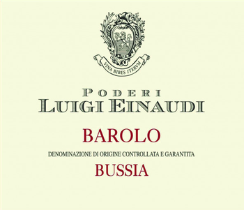 Luigi Einaudi Barolo Bussia 2017