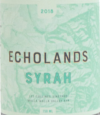 Echolands Syrah Les Collines 2018