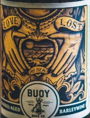Buoy Love Lost at Sea Barley Wine 16.9oz Bottle