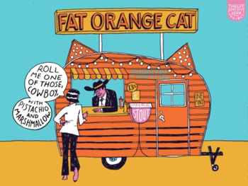 Fat Orange Cat Roll Me One Of Those, Cowboy 16oz Can