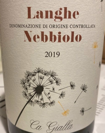 Cascina Ca' Gialla Langhe Nebbiolo 2019