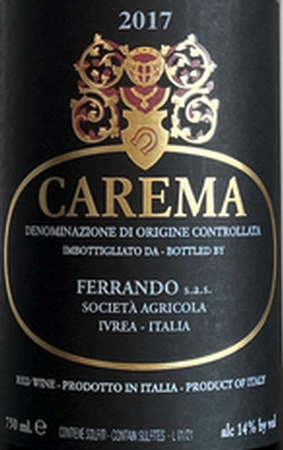 Ferrando Carema Black Label 2017