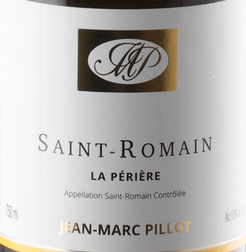 Domaine Jean-Marc Pillot Saint Romain La Periere Blanc 2017