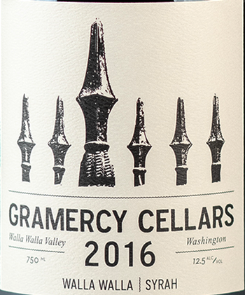 Gramercy Cellars Walla Walla Syrah 2016