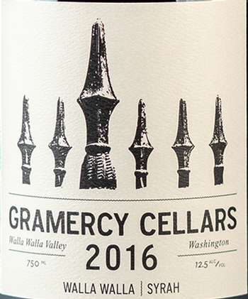 Gramercy Cellars Walla Walla Syrah 2018