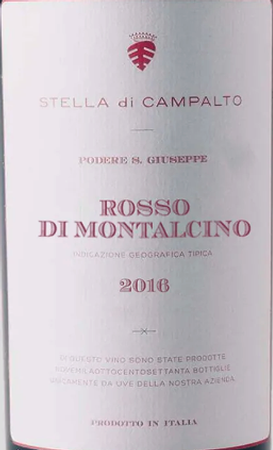 Stella di Campalto Rosso di Montalcino 2016