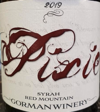 Gorman Pixie Syrah 2019