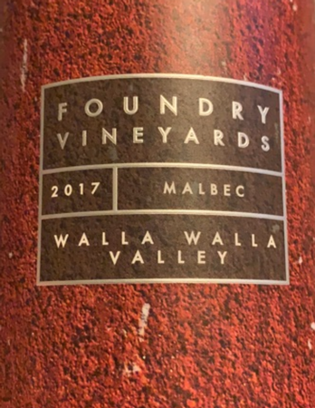Foundry Malbec 2019