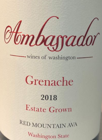 Ambassador Grenache 2016