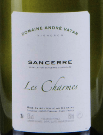 Andre Vatan Sancerre Les Charmes 2020