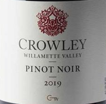 Crowley Willamette Valley Pinot Noir 2019