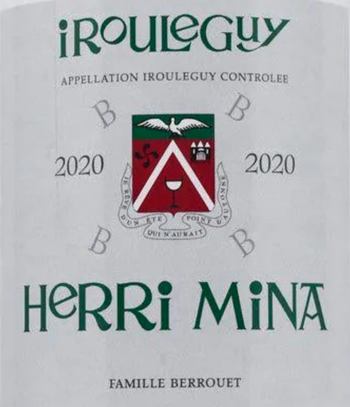 Herri Mina Irouleguy Blanc 2020