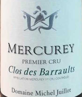 Domaine Michel Juillot Mercurey 1er Cru Clos des Barraults Blanc 2019