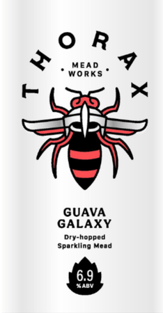 Thorax Mead Guava Galaxy 16oz Can