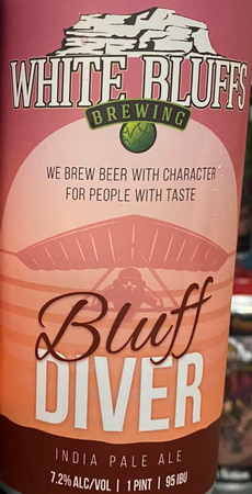 White Bluffs Bluffdiver 16oz Can