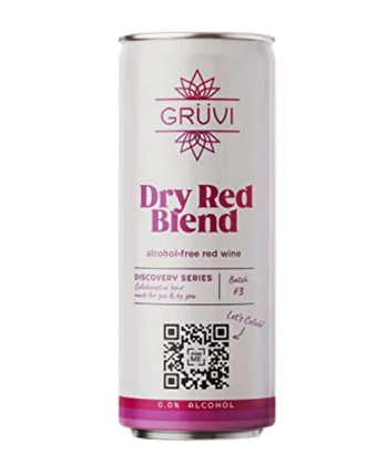 Gruvi Dry Red Blend Wine Can 250mL