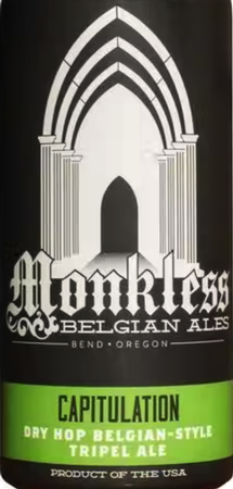 Monkless Belgian Ales Capitulation 16oz Can