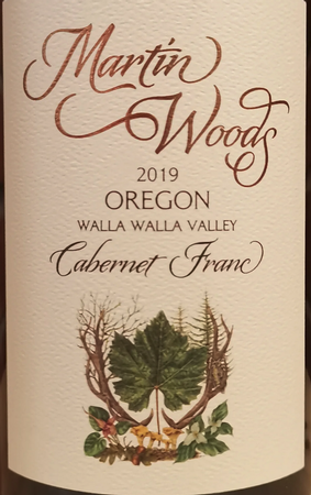 Martin Woods Cabernet Franc 2019