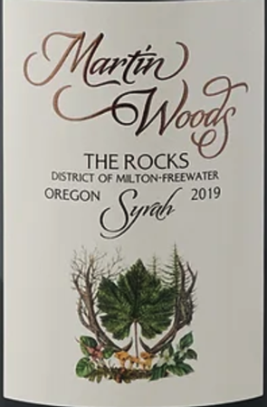 Martin Woods Syrah Rocks District 2019