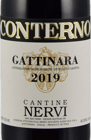 Cantine Nervi-Conterno Gattinara 2019