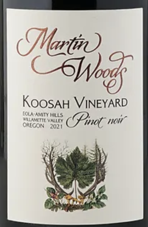 Martin Woods Koosah Vineyard Pinot Noir 2019