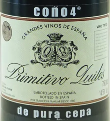 Primitivo Quiles Cono 4 Monastrell 2020