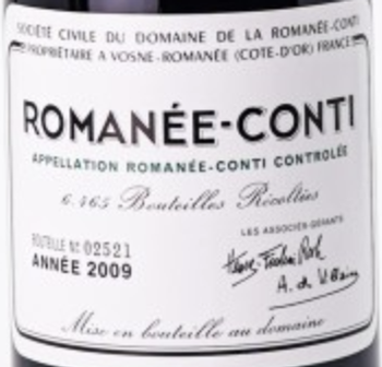 Domaine de la Romanee-Conti DRC Romanee-Conti Monopole Grand Cru 2009
