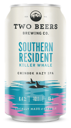 Two Beers Brewing Southern Resident 12oz Can