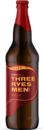 Reuben's Three Ryes Men Barleywine 22oz Bottle