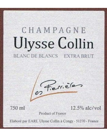 Ulysse Collin Champagne Blanc de Blancs Les Pierrieres Extra Brut 2017