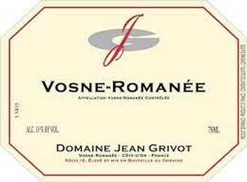 Jean Grivot Vosne Romanee 2020