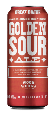 Great Divide Wood Werks Golden Sour Ale 16oz Can