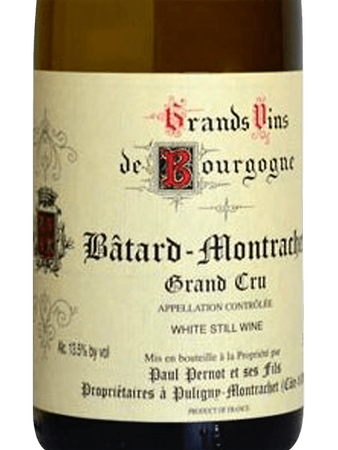 Paul Pernot Batard Montrachet Grand Cru 2016