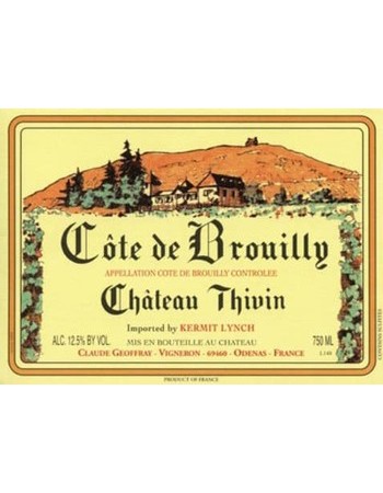 Chateau Thivin Cote de Brouilly (1.5 Liter Magnum) 2018