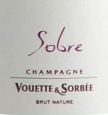 Champagne Vouette-et-Sorbee Sobre 2014
