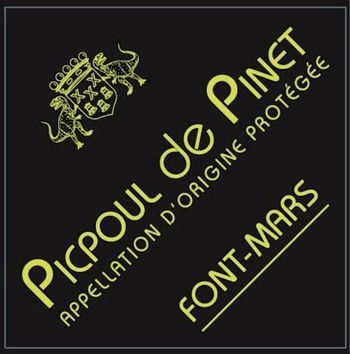 Domaine Font-Mars Picpoul de Pinet 2019