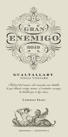 El Enemigo Gran Enemigo Cab Franc Gualtallary 2019