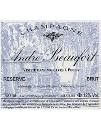 Andre Beaufort Brut Reserve Millesime 1997