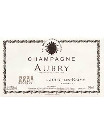 Champagne Aubry Brut Rosé 1er Cru