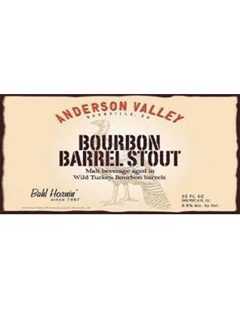 Anderson Valley Bourbon Barrel Stout 12oz Can