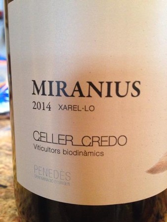 Cellar Credo de Recaredo Maranius 2014