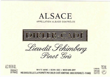 Dirler-Cade Pinot Gris Schimberg 2015