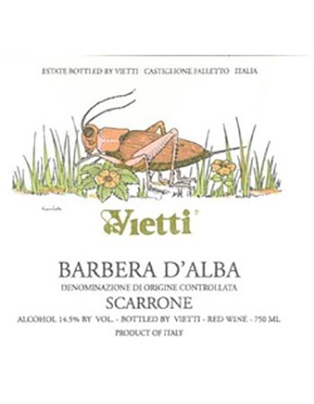 Vietti Barbera d'Alba Scarrone 2017