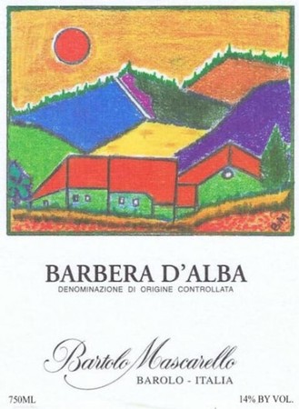 Bartolo Mascarello Barbera d'Alba 2019