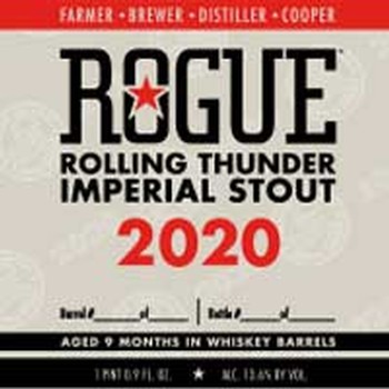 Rogue Rolling Thunder 2020 Stout 500mL Bottle