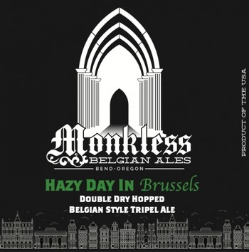 Monkless Belgian Ales Hazy Days in Brussels 16oz Can