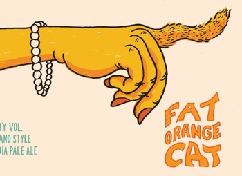 Fat Orange Cat IDK Where But She Sends Me There 16oz Can